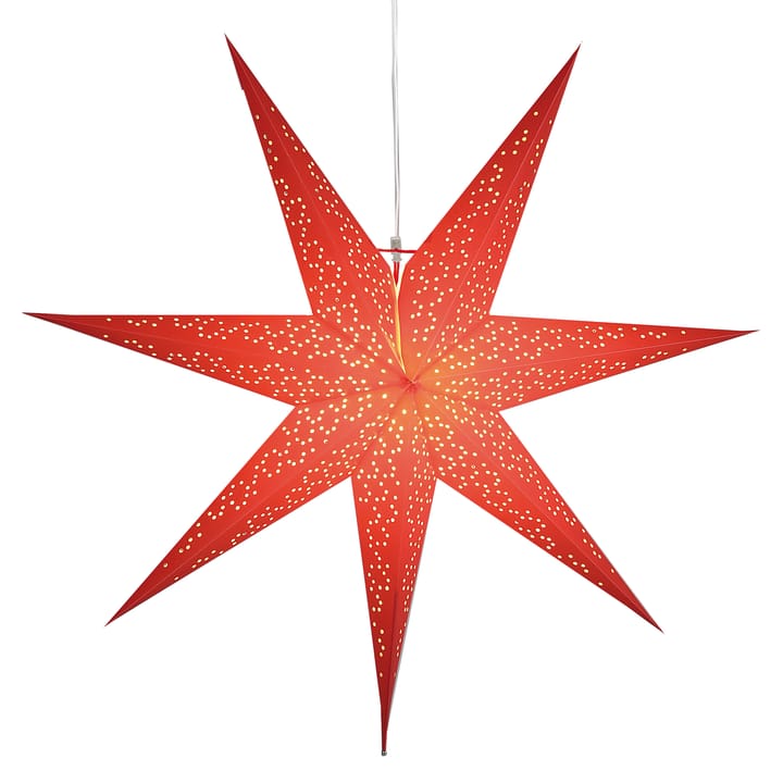 Dot adventsstjärna 70 cm - Röd - Star Trading
