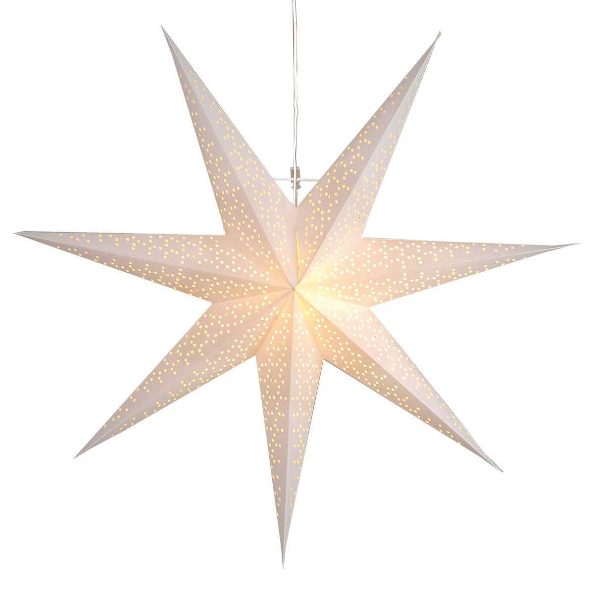 Star Trading Dot julstjärna/adventsstjärna 70 cm Vit