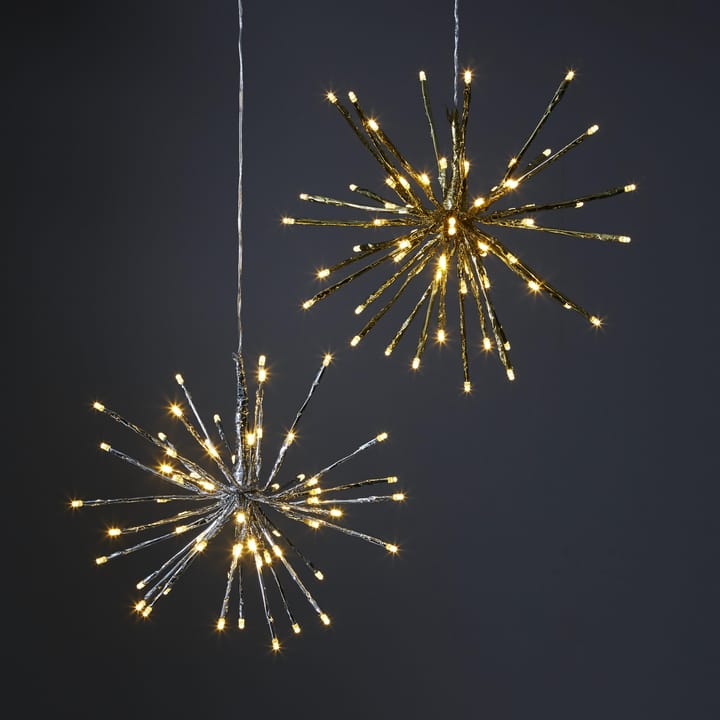 Firework hängande dekoration 40 cm - guld - Star Trading