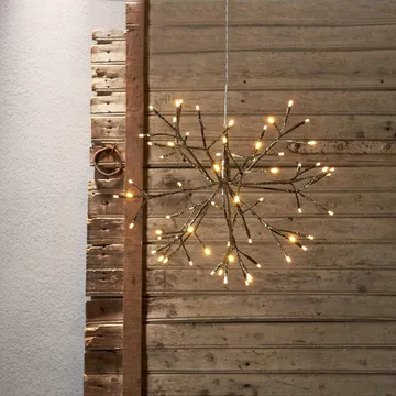 Firework utomhusdekoration 40 cm - Mässing - Star Trading