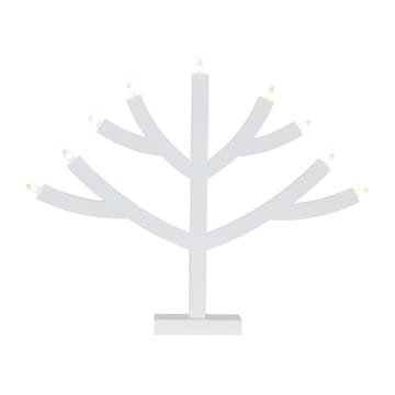 Grene adventsljusstake - Vit - Star Trading