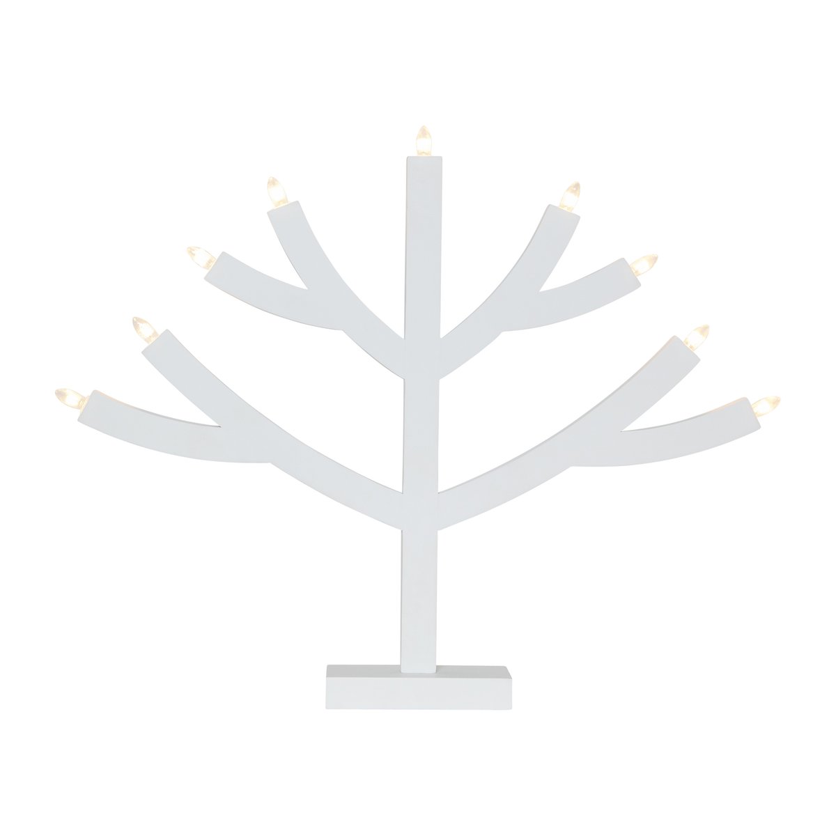 Star Trading Grene adventsljusstake Vit | Skandinavisk Design | Adventsljusstakar | Vit