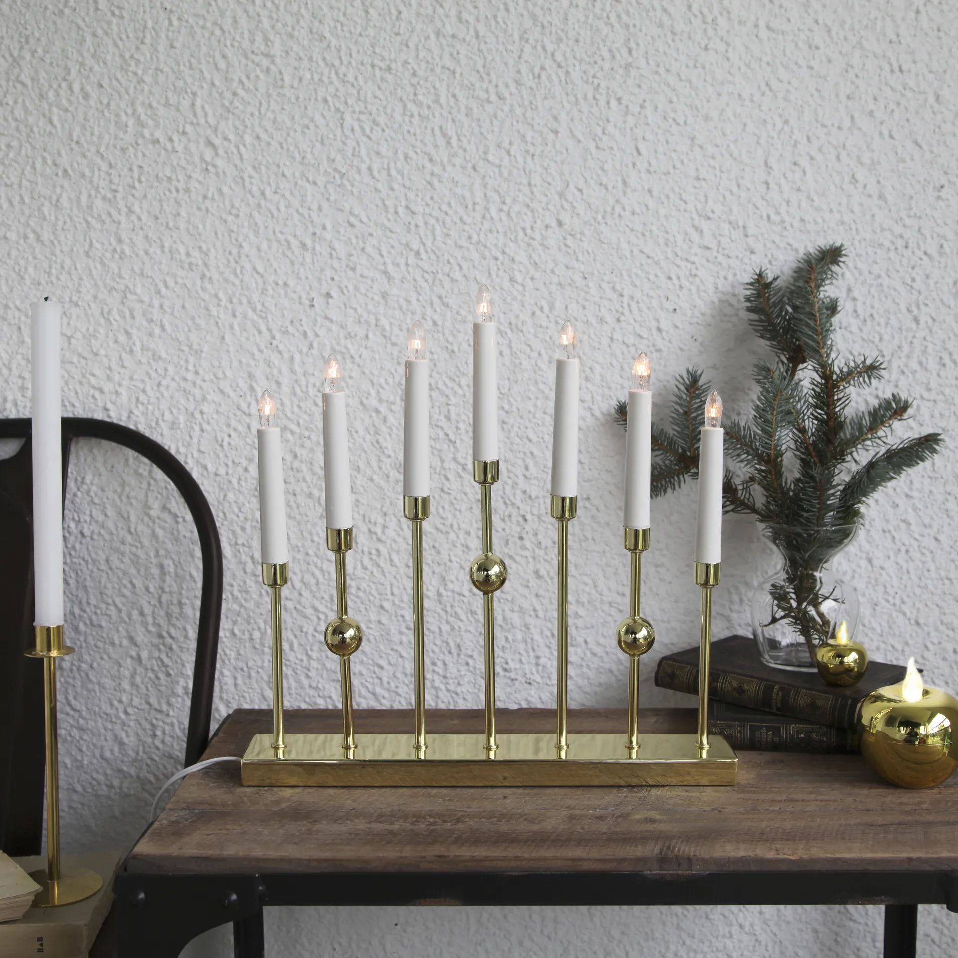 Gustavo adventsljusstake, Mässing Star Trading