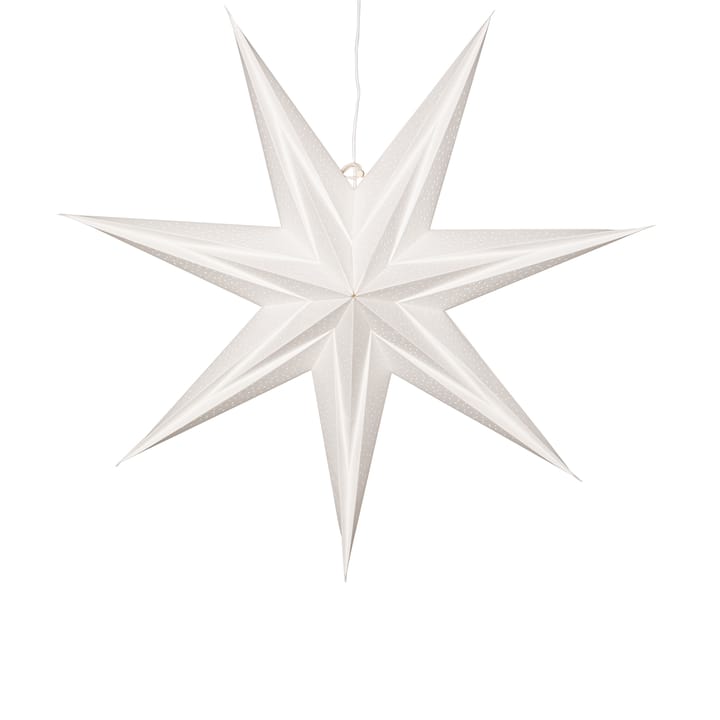 Holly pappersstjärna 60 cm - Vit - Star Trading