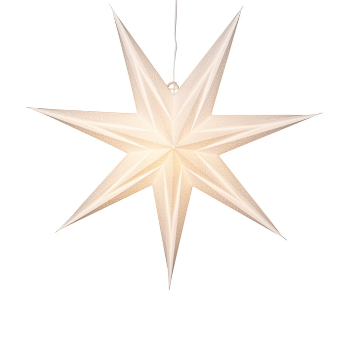 Holly pappersstjärna 60 cm, Vit Star Trading