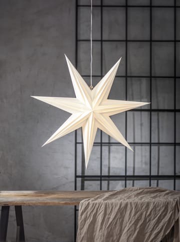 Holly pappersstjärna 75 cm - Vit - Star Trading