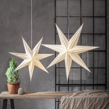 Holly pappersstjärna 75 cm - Vit - Star Trading