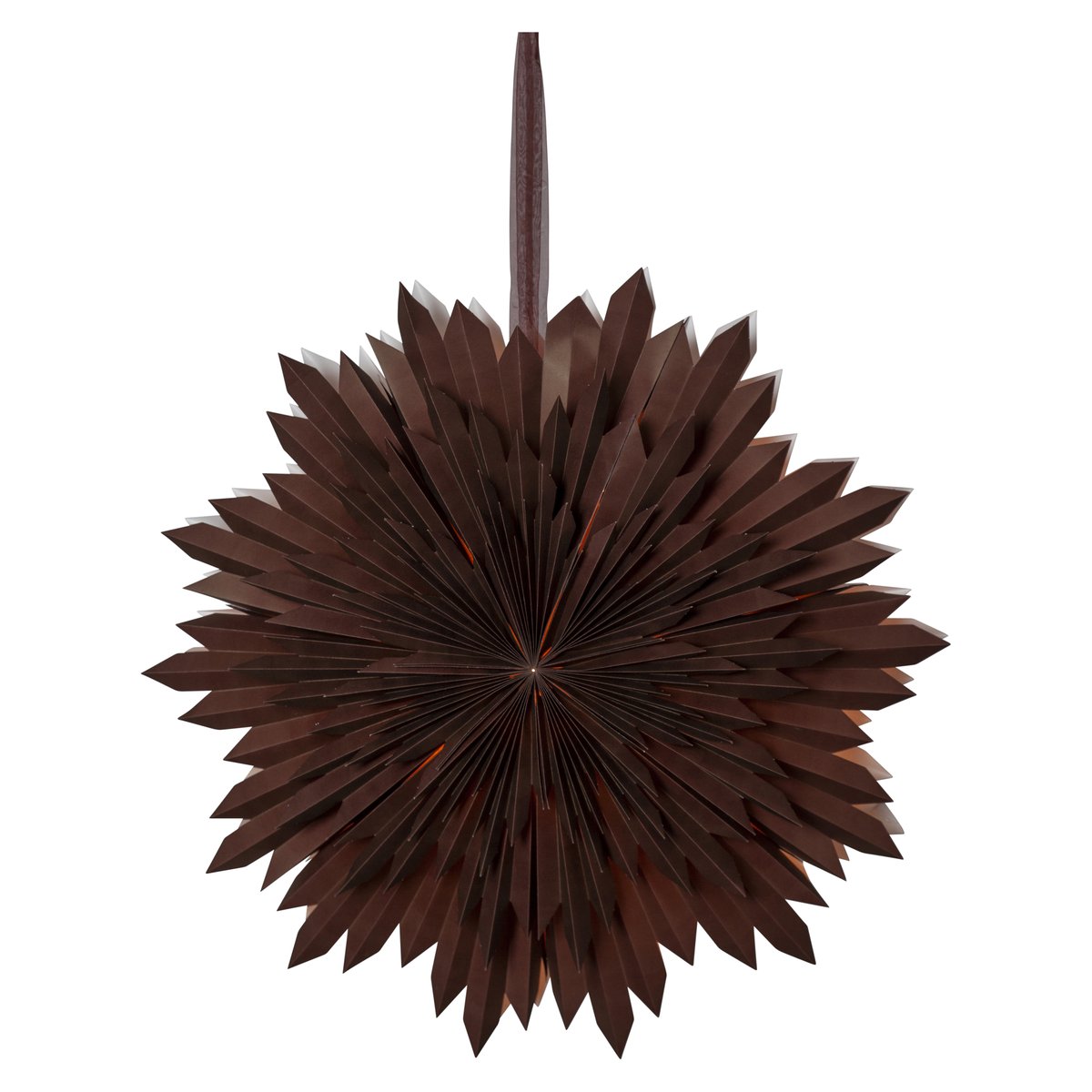 Star Trading Ice julstjärna/adventsstjärna 50 cm Brun
