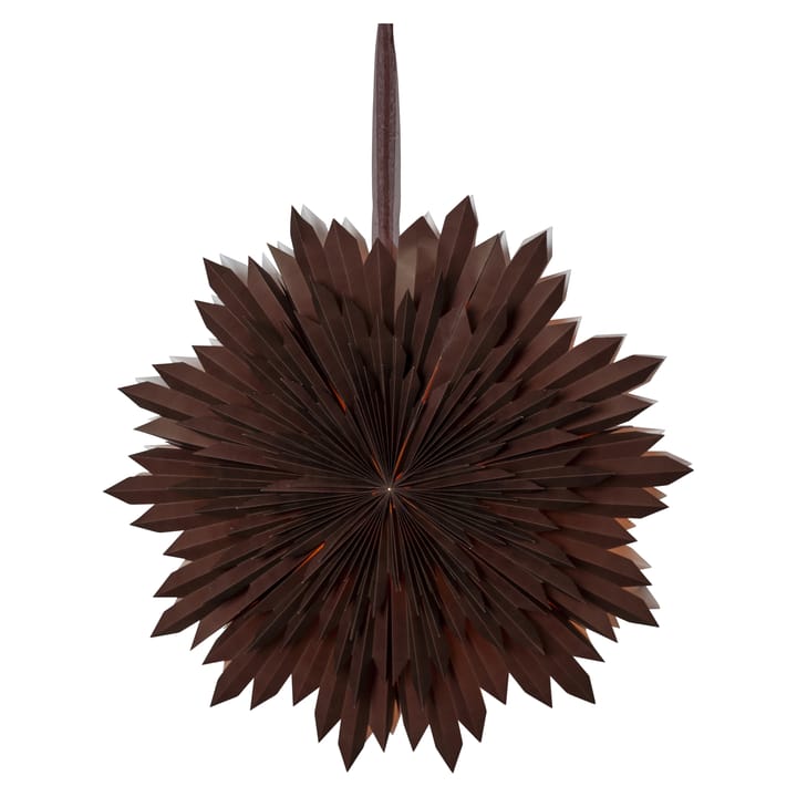 Ice adventsstjärna Ø60 cm - Brun - Star Trading