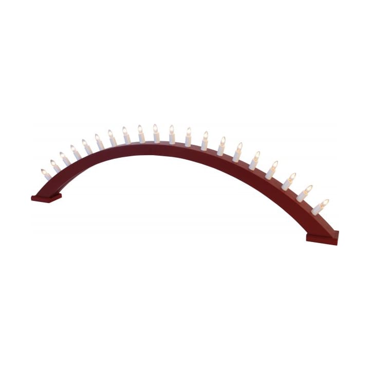 Kulle ljusstake 105 cm, Röd Star Trading