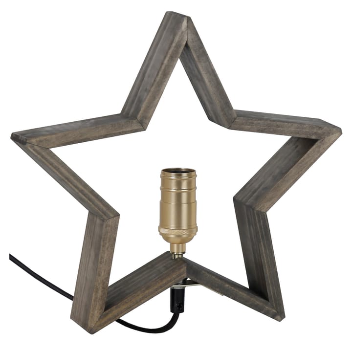 Lysekil adventsstjärna bord 29 cm - Brun - Star Trading