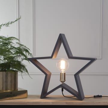 Lysekil adventsstjärna bord 48 cm - Grå - Star Trading