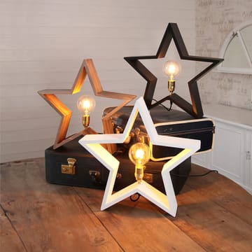 Lysekil adventsstjärna bord 48 cm - vit - Star Trading