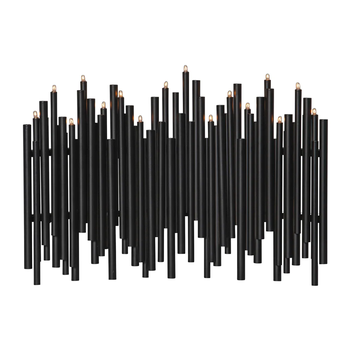 Star Trading Note adventsljusstake 25x35 cm Svart