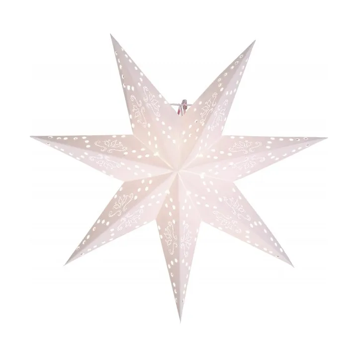 Star Trading Romantic pappersstjärna 54 cm Vit