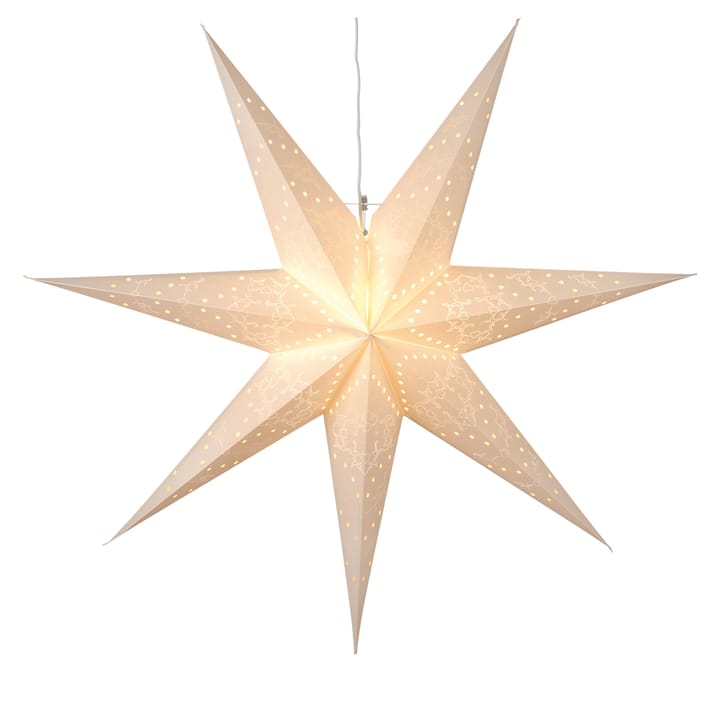 Sensy adventsstjärna 70 cm - Vit - Star Trading