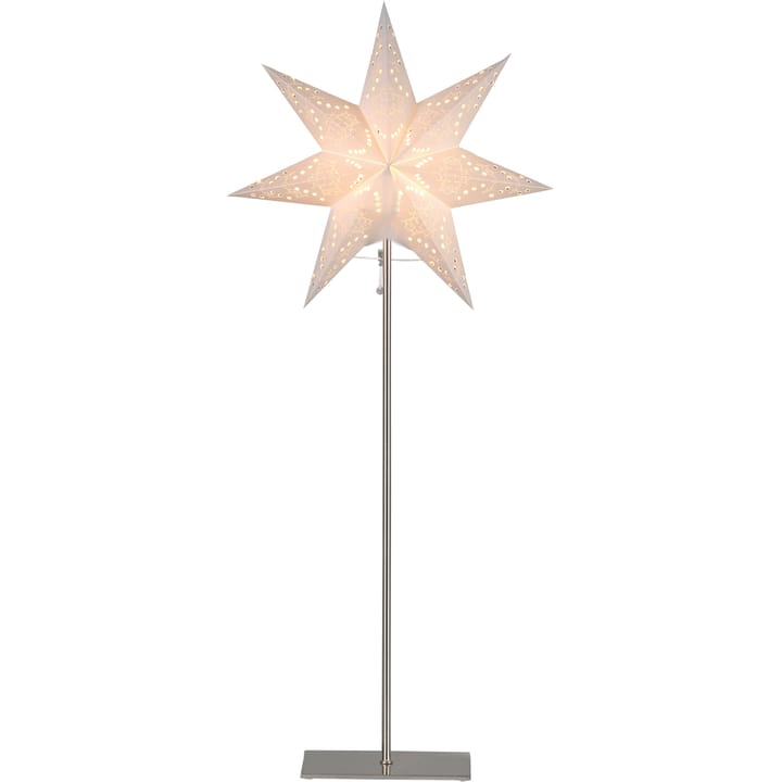 Sensy adventsstjärna på fot 83 cm - Vit - Star Trading
