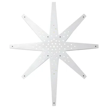 Tall adventsstjärna 60x70 cm - Vit - Star Trading