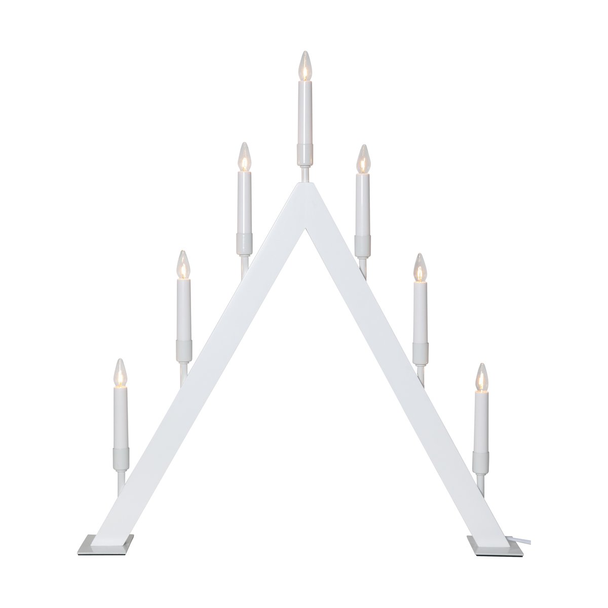 Star Trading Vind A adventsljusstake Vit | Skandinavisk Design | Adventsljusstakar | Vit