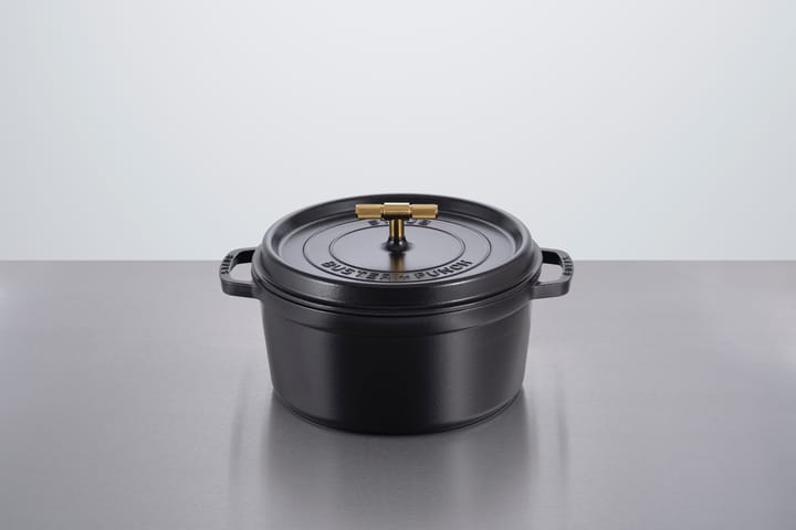 Buster & Punch gryta gjutjärn mässing, 6,75 L STAUB