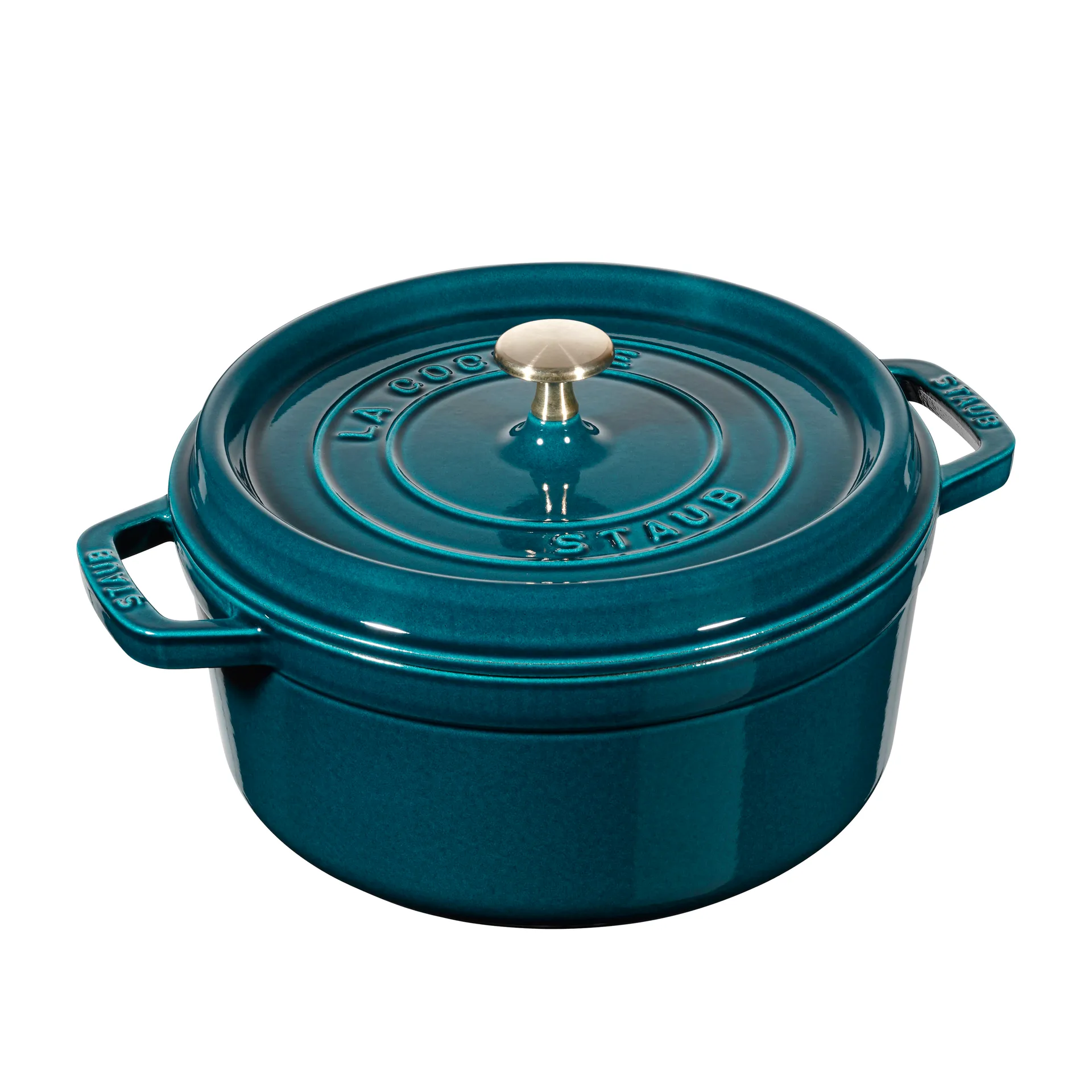 La Mer rund gryta, tre lager emalj, 3,8 l STAUB