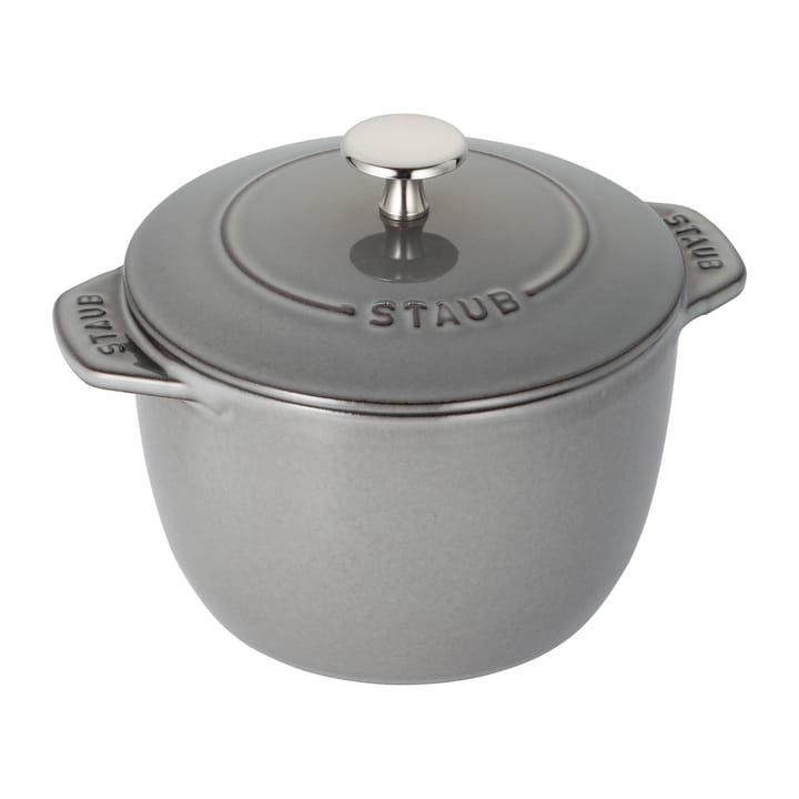 Rice cocotte gjutjärnsgryta 1,6 L - Grå - STAUB