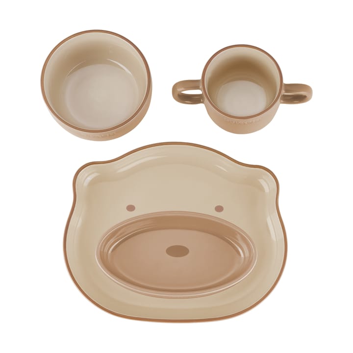 Staub barnservis 4 delar, Brun STAUB