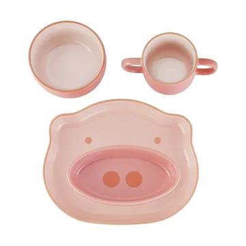 Staub barnservis 4 delar - Rosa - STAUB