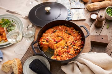 Staub Chistera traktörpanna gjutjärn Ø24 cm - Svart - STAUB