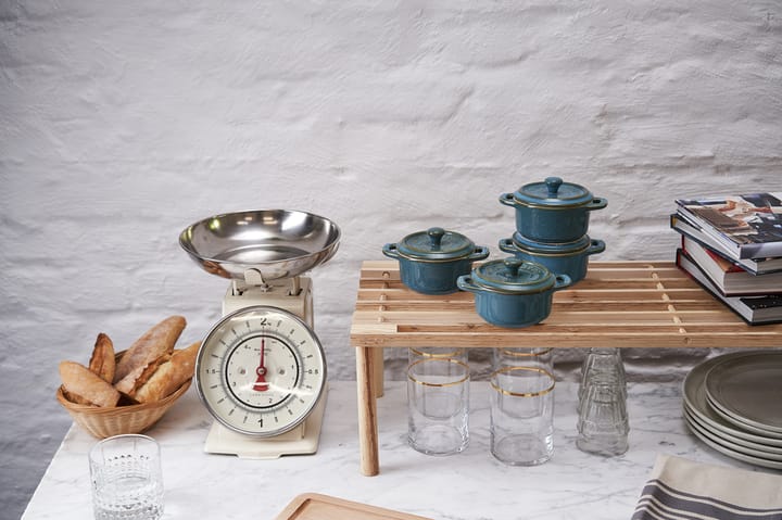 Staub grytset mini Ø10 cm 4-pack, Antik turkos STAUB