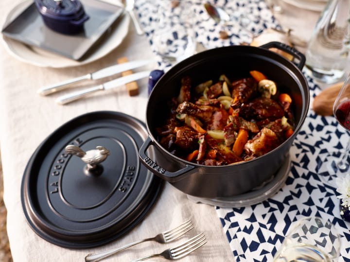 Staub knopp i metall, Kyckling STAUB