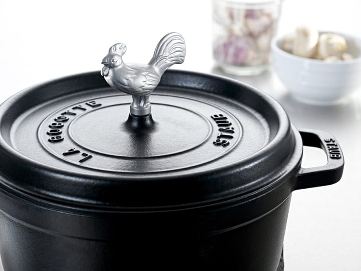Staub knopp i metall, Kyckling STAUB