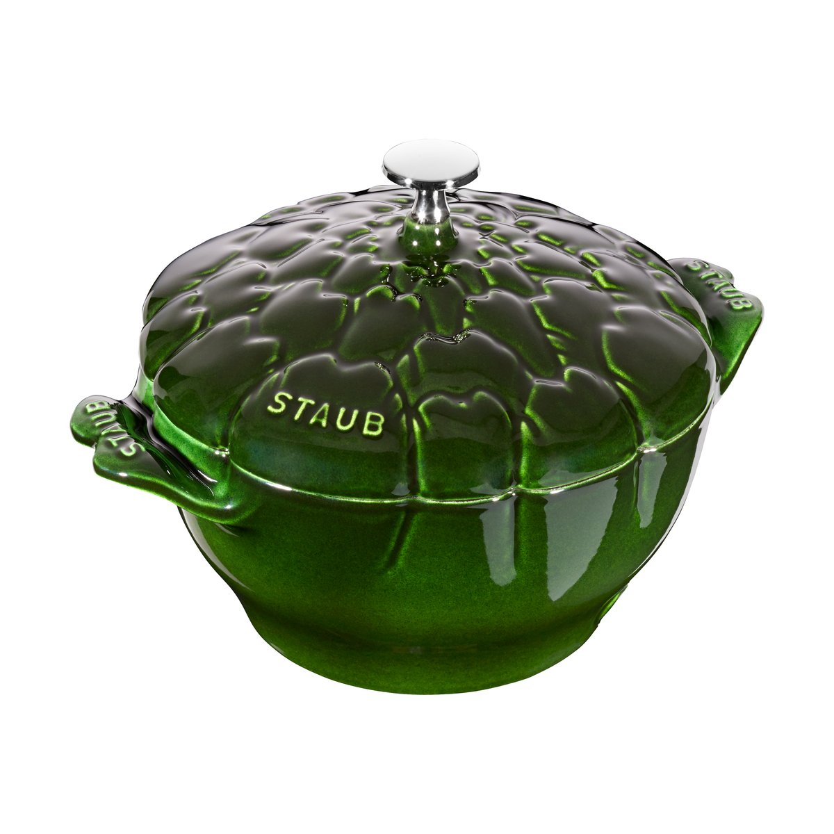 Staub La Cocotte gryta kronärtskocka 3 L Basilikagrön