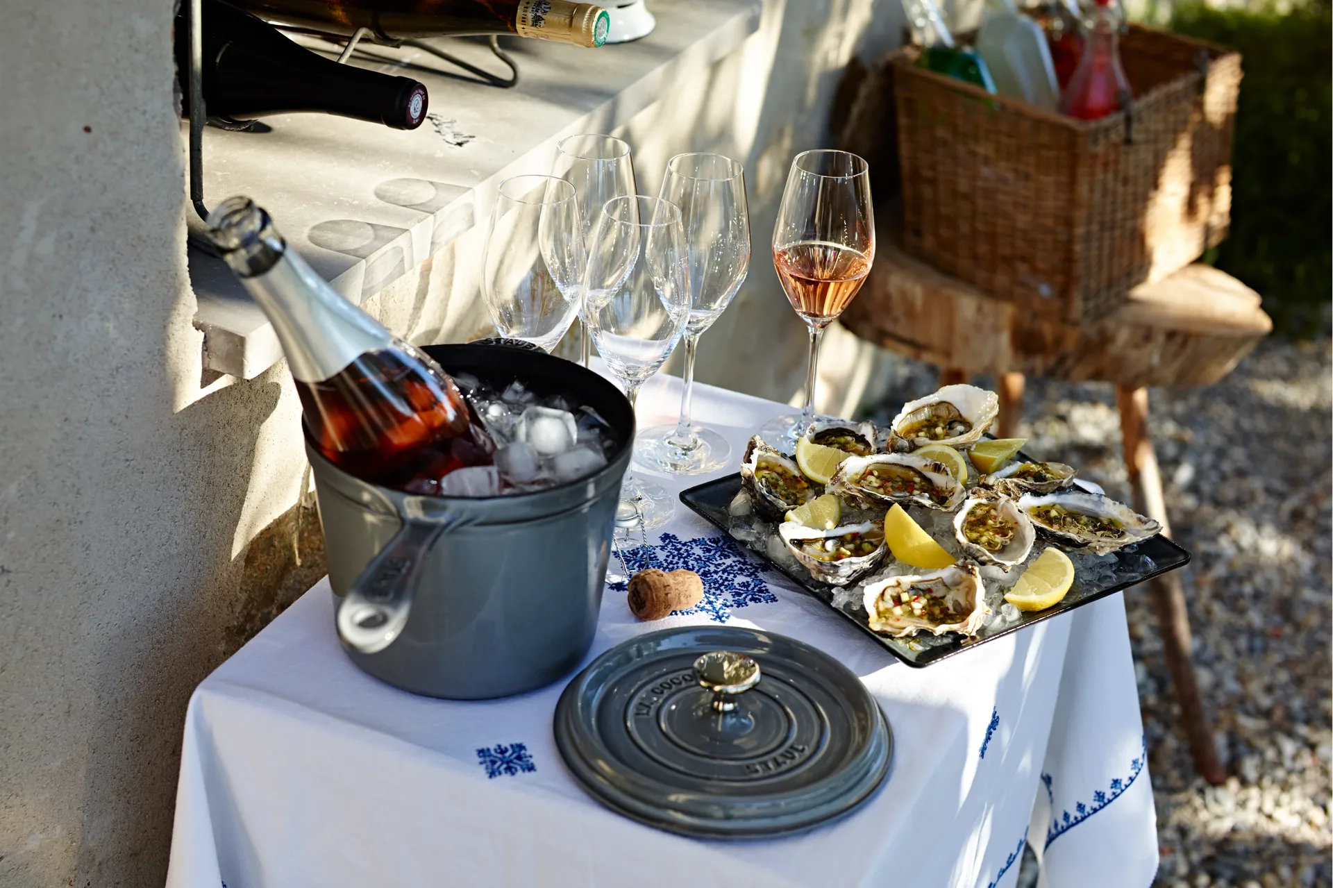 Staub La Cocotte kastrull hög grafitgrå, 2,8 L STAUB