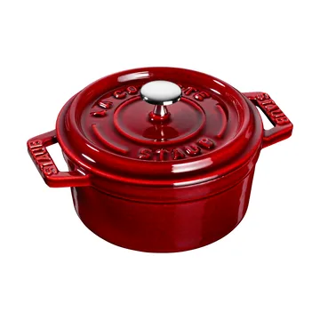 Staub La Cocotte rund gryta gjutjärn 0,25 L - Grenadinröd - STAUB