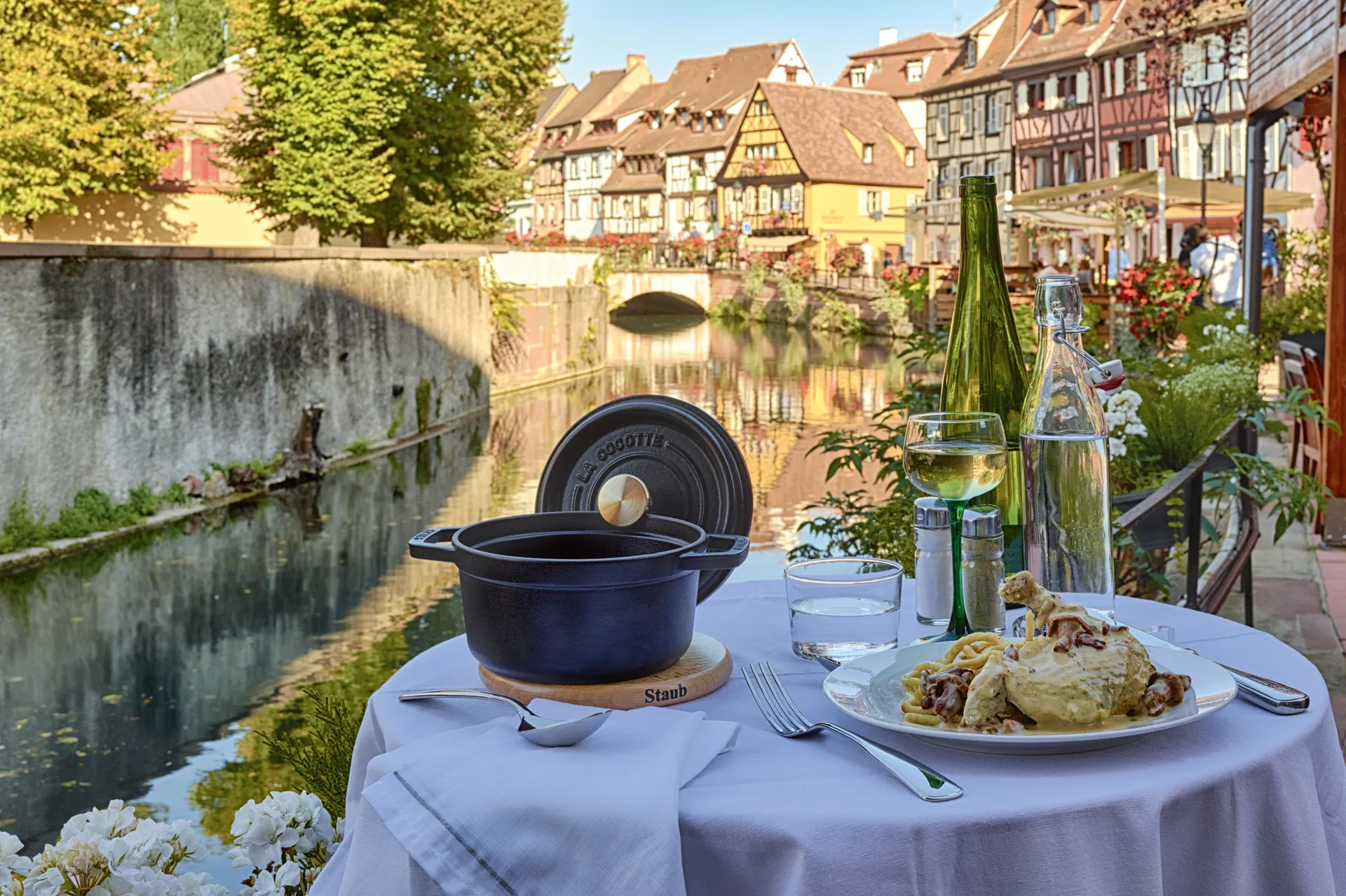 Staub La Cocotte rund gryta gjutjärn 1,2 L, Svart STAUB