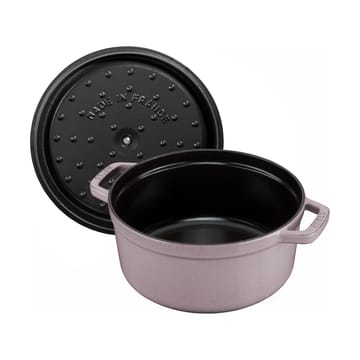 Staub La Cocotte rund gryta gjutjärn 3,8 L - Cherry Blossom - STAUB