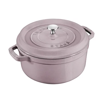 Staub La Cocotte rund gryta gjutjärn 5,2 L - Cherry Blossom - STAUB