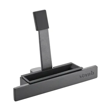 Staub lockhållare gjutjärn-silikon - Svart - STAUB