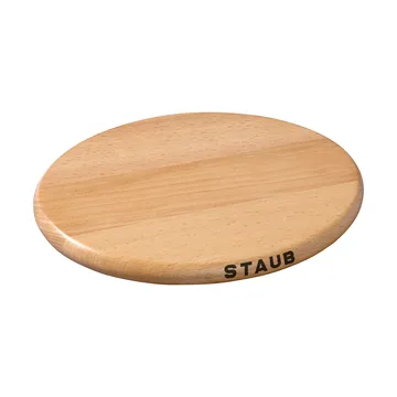 Staub magnetiskt grytunderlägg oval bok - 15 cm - STAUB