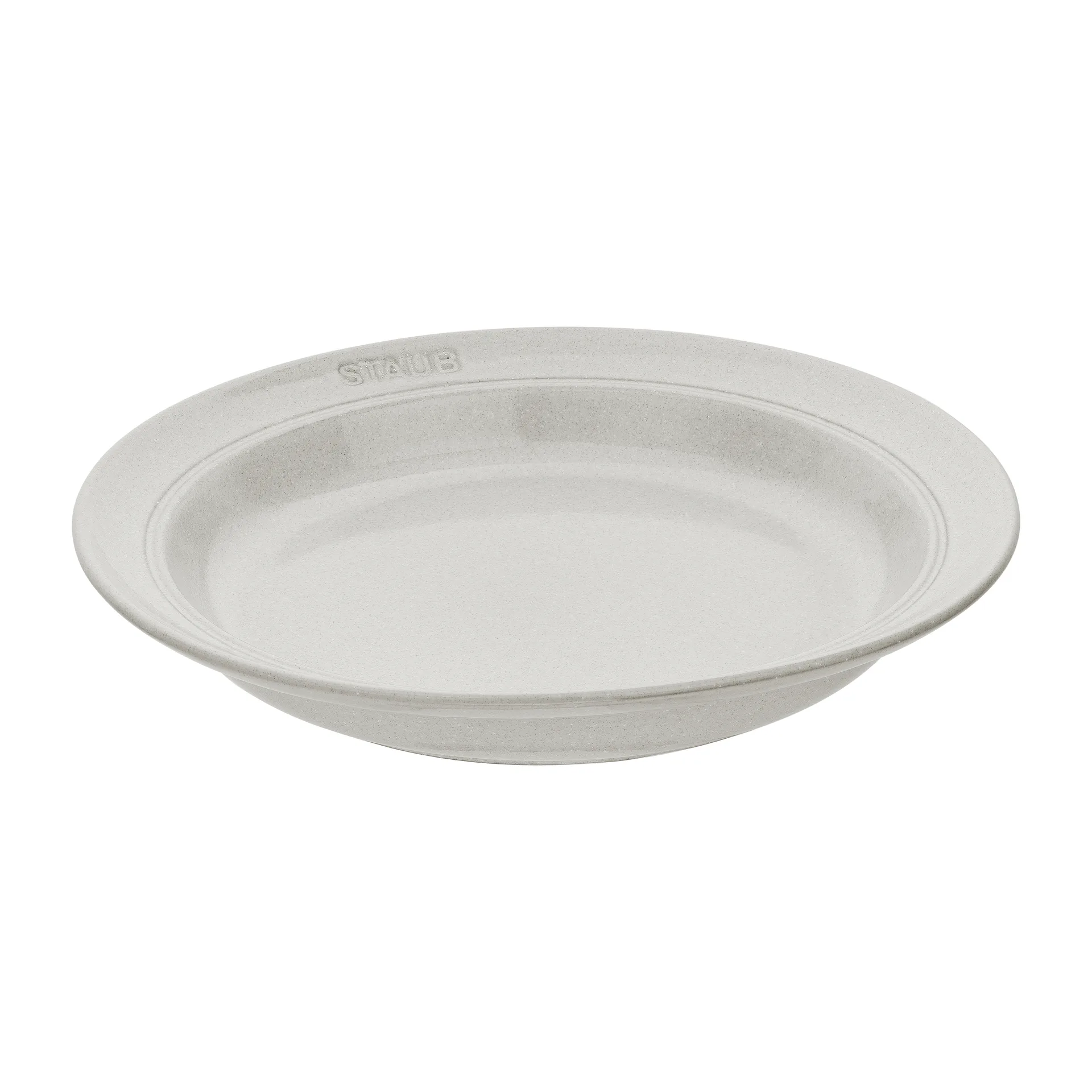 Staub New White Truffle djup tallrik, Ø24 cm STAUB
