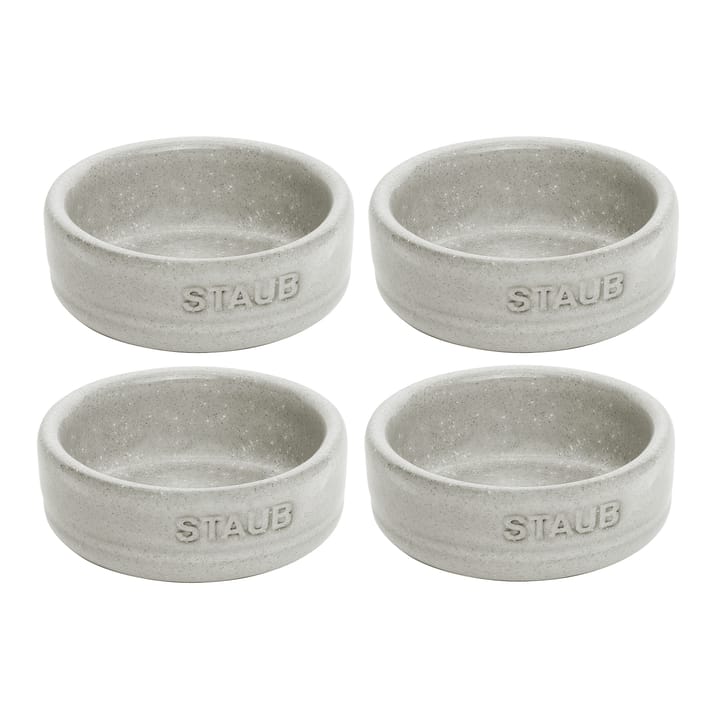 Staub New White Truffle mini skål 4-pack - Ø5 cm - STAUB