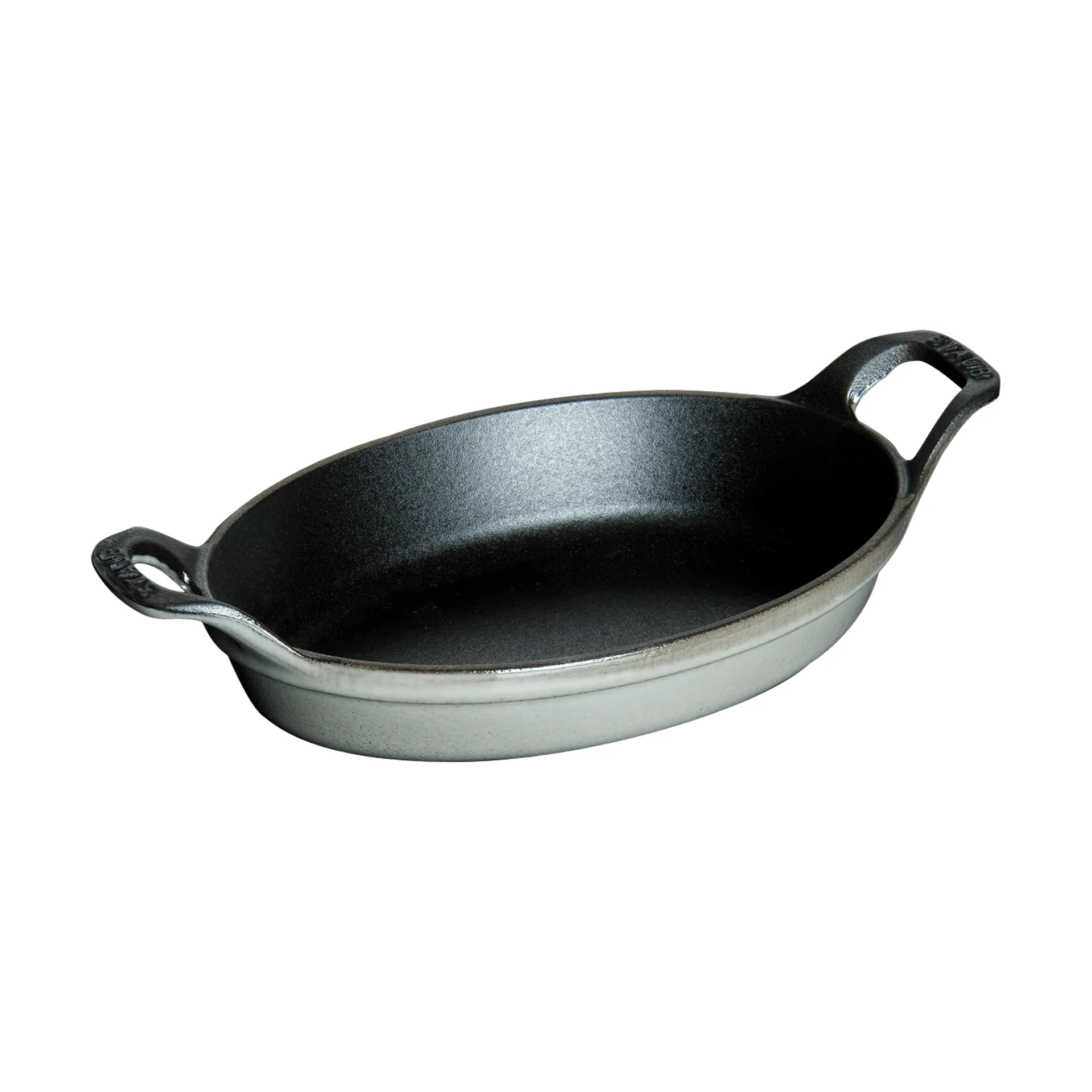 Staub oval ugnsform gjutjärn 15 cm, Grafitgrå STAUB