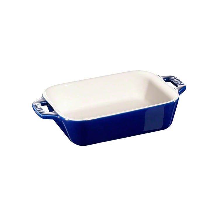 Staub rektangulär ugnsform 14x11 cm blå | Skandinavisk Design | Ugnsformar | Blå