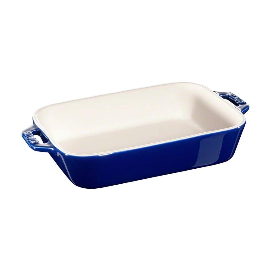 Staub rektangulär ugnsform 20 x 16 cm blå | Skandinavisk Design | Ugnsformar | Blå
