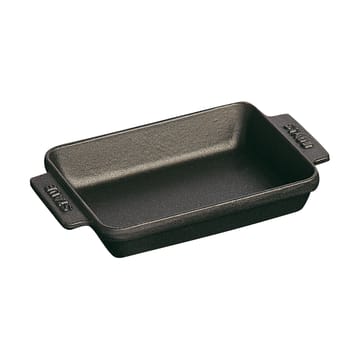 Staub rektangulär ugnsform gjutjärn 15x11 cm - Svart - STAUB