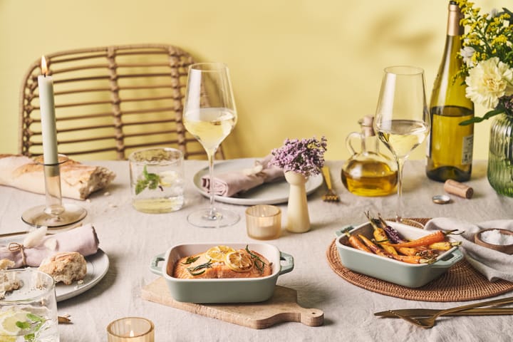 Staub rektangulär ugnsformsset 2 delar, Eukalyptus STAUB