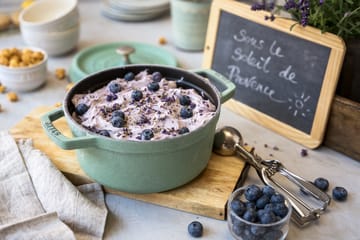 Staub rund gryta i gjutjärn 3,8 l - Salvia - STAUB