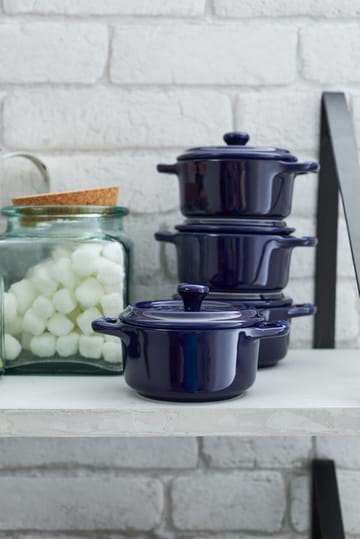 Staub rund minigryta 0,2 l - blå - STAUB