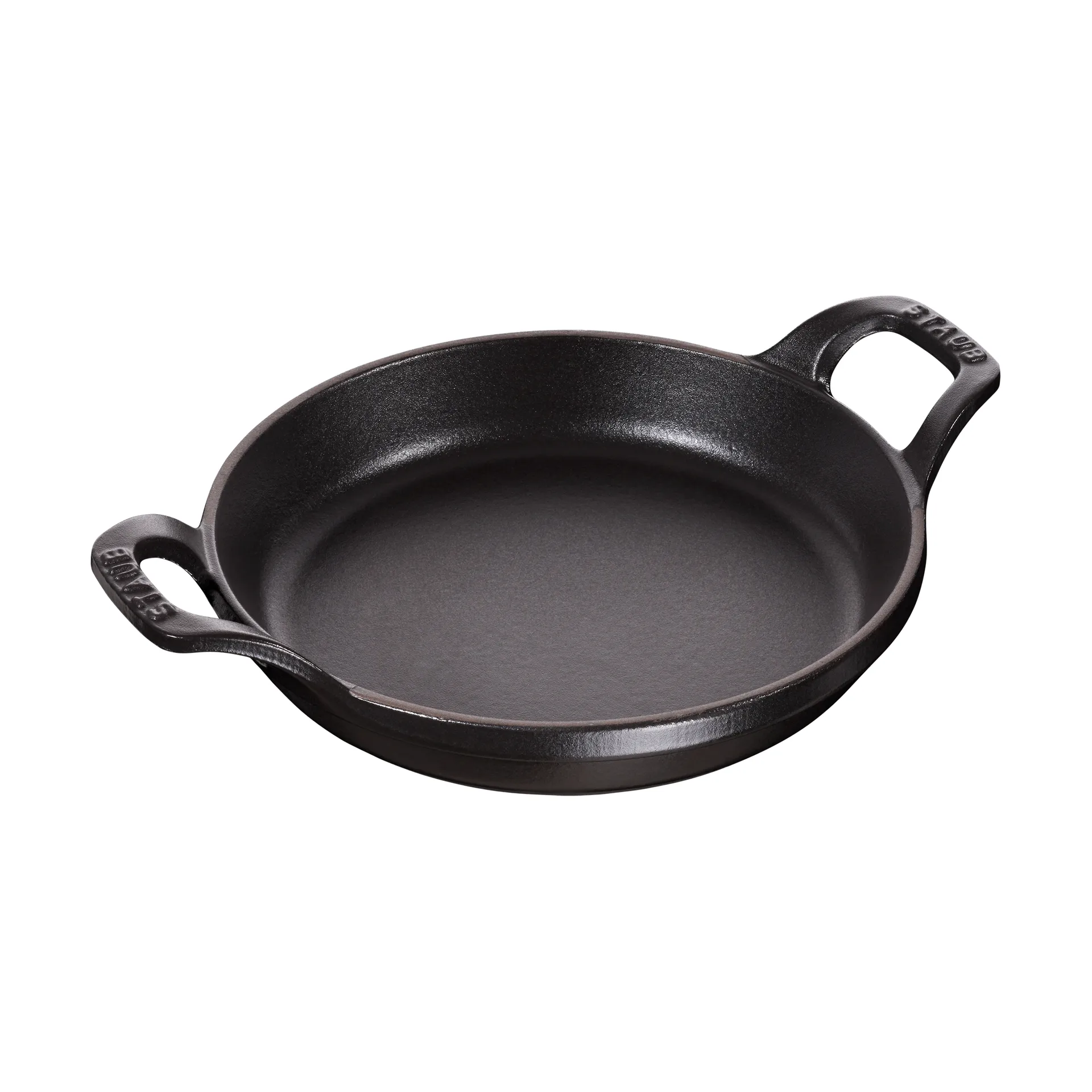 Staub rund ugnsform gjutjärn Ø12 cm, Svart STAUB